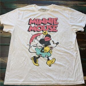 Disney Minnie Mouse White Tee